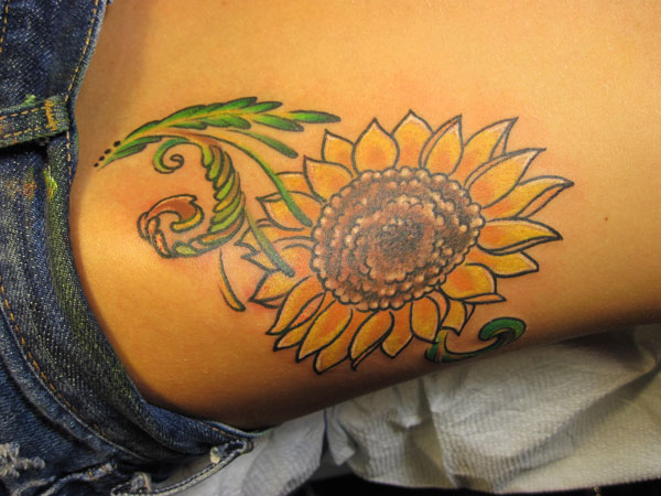 Mon tatouage de tournesol