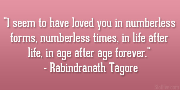 Απόσπασμα Rabindranath Tagore