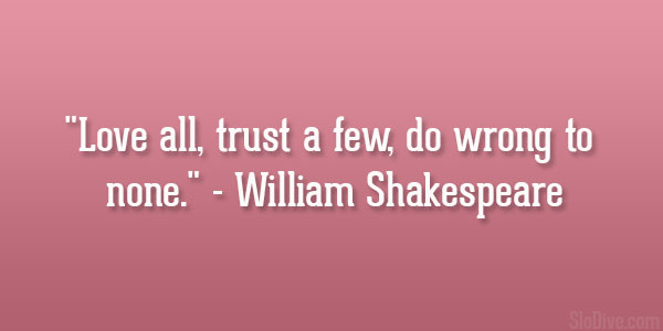 Citation de William Shakespeare