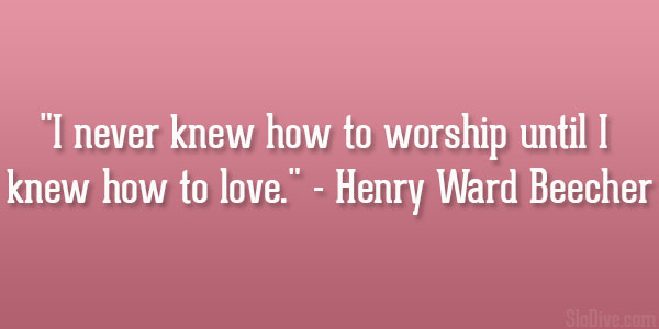 Απόσπασμα Henry Ward Beecher