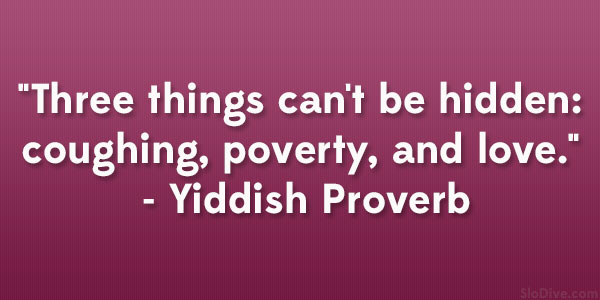 Proverbe yiddish