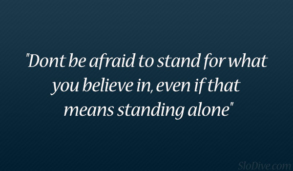 מפחד לעמוד