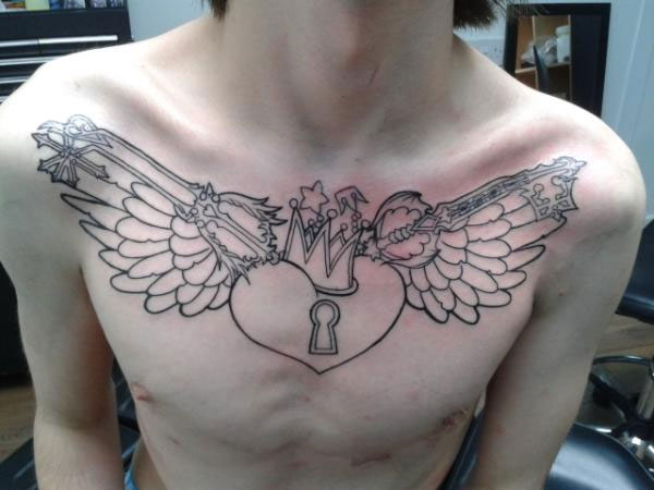 Kingdom Hearts Fan Tattoo