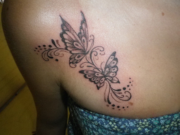 Butterfly Pair Tattoo