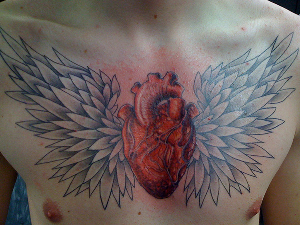 Throbbing Tattoo Wings