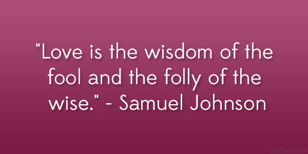 Citation de Samuel Johnson