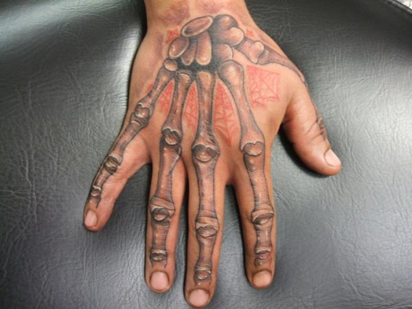 Skeleton Hand Tattoo
