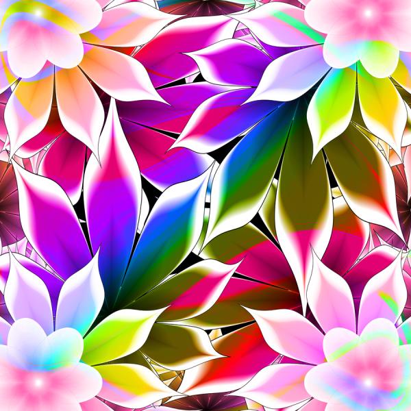 Αφηρημένο Floral μοτίβο