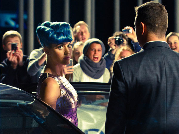 Katy aux cheveux bleus