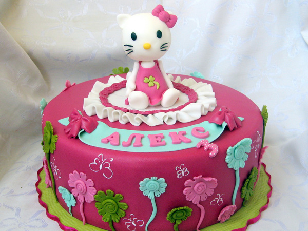 Joli gâteau de chaton