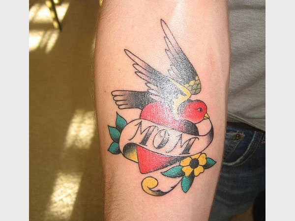 Je t'aime maman tatouage