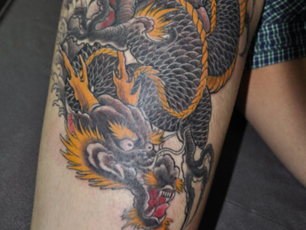 Τατουάζ Fire Dragon