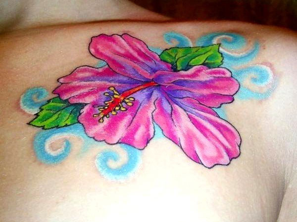 Tatouage Hibiscus