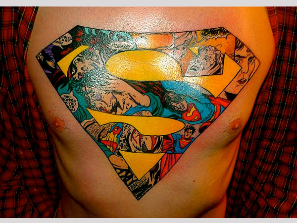 Tatouage de Superman