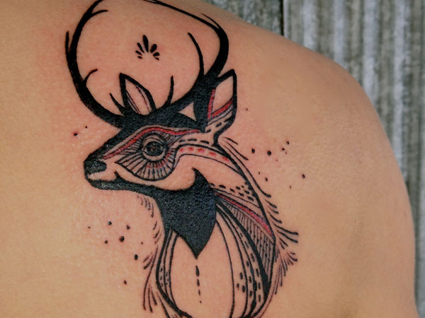 Tatouage De Cerf