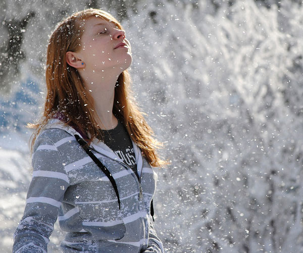 Chute de neige