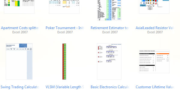 Calculateurs de projet