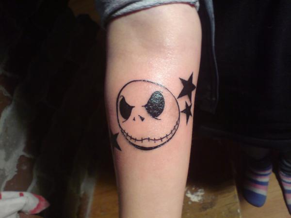 Tatouage Jack Skellington