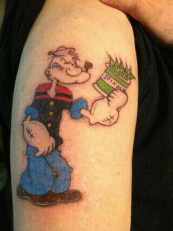 Tatouage Popeye