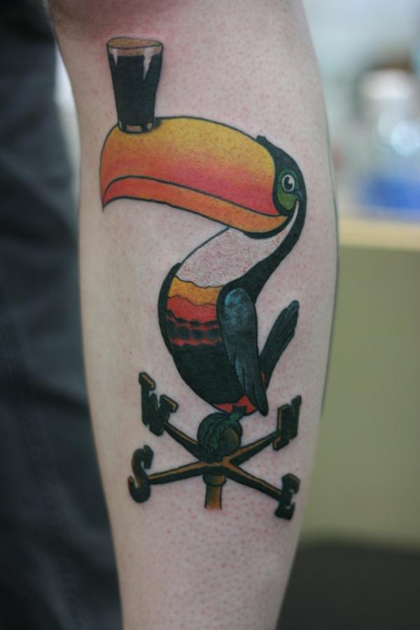 Τατουάζ Guinness Bird Tattoo