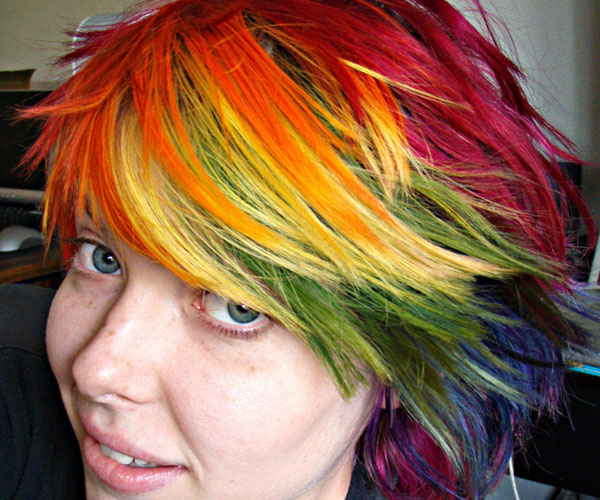 Rainbow Hair