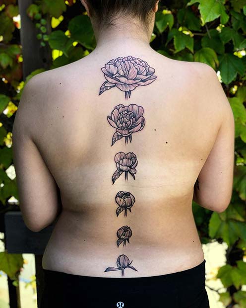 Conception de tatouage des étapes de la vie