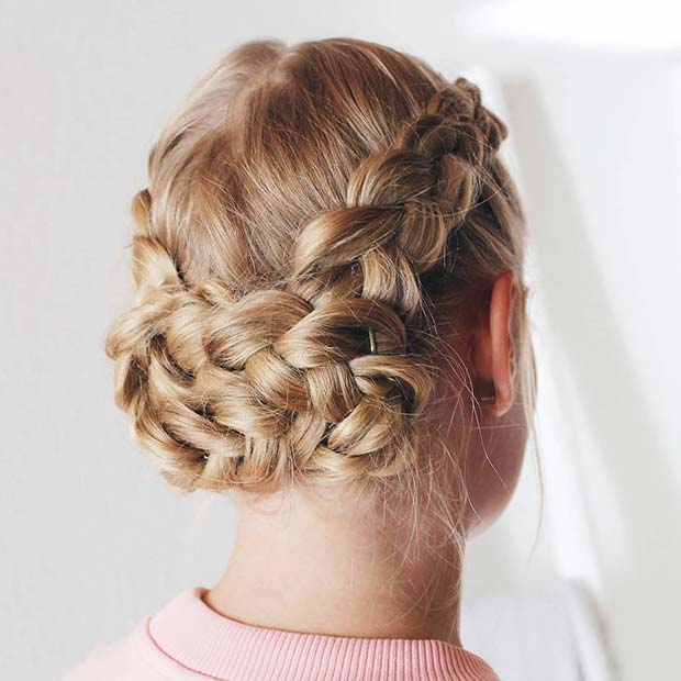 Updo קלוע חמוד