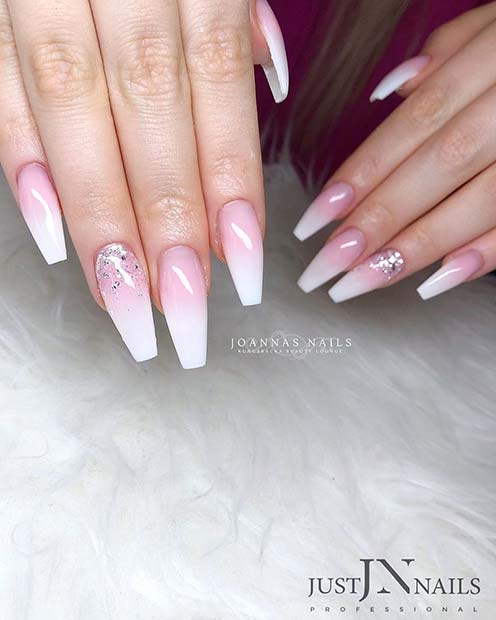 Classy Baby Boomer Nails