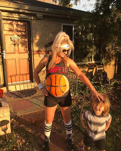 Costume de basket-ball bricolage