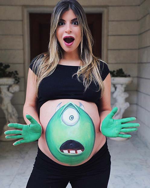 Monsters Inc. Baby Bump