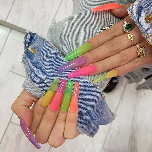 Ongles Gelée Pastel