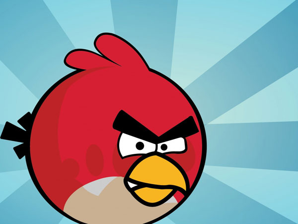 Angry Birds אדום בוהק