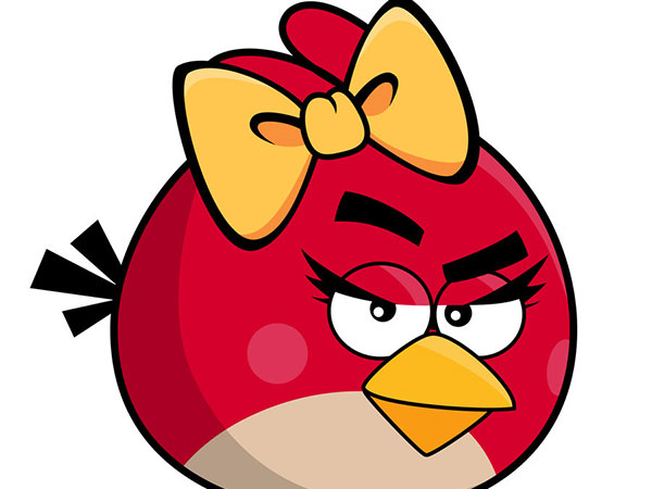 Angry Birds די גברת יפה