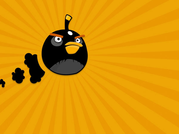 Angry Birds Golden Backdrop