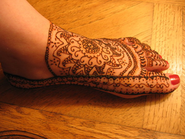 Σχεδιαστής Foot Mehndi