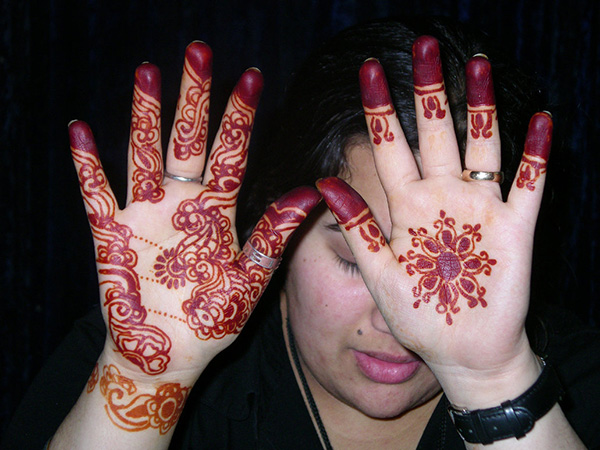 Floral Mehndi