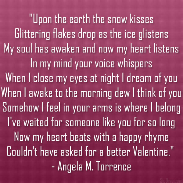Angela M. Torrence Poem