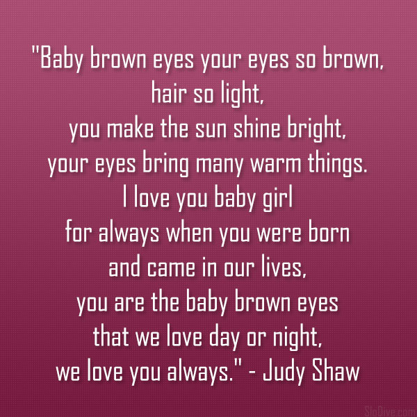 Judy Shaw Poem