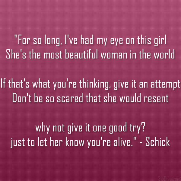 Schick Poem