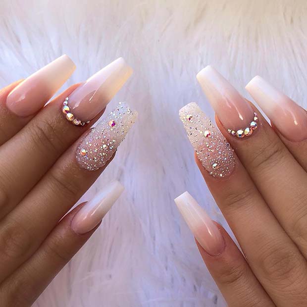 Κομψά, Ombre Coffin Nails