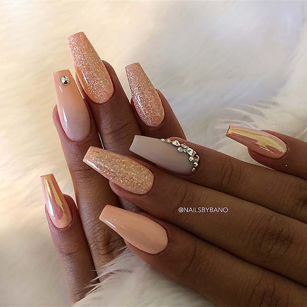 Ongles De Cercueil Nu Peachy