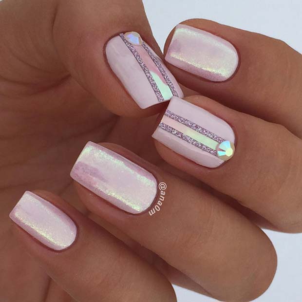 Glam Nail Design pour ongles courts