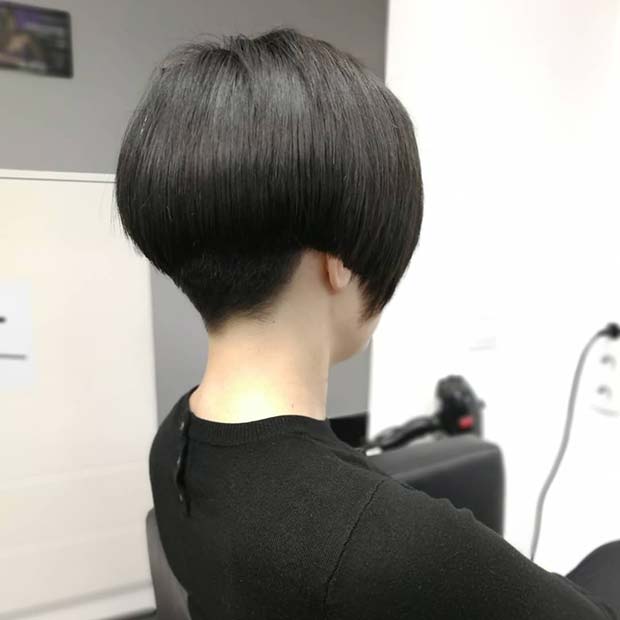 Idée de coupe de cheveux courte Bob