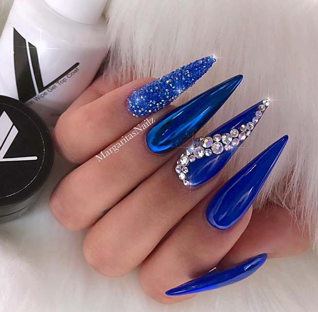 Μακριά, χρώματα Stiletto Nails