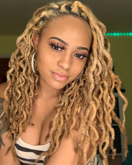 Warm Blonde Locs