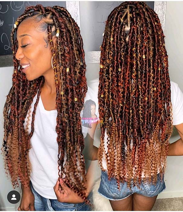 Summery Faux Locs