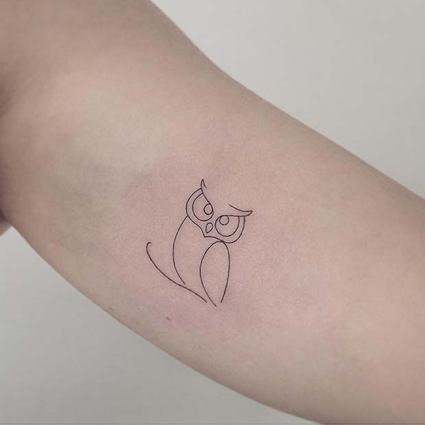 Conception simple de hibou