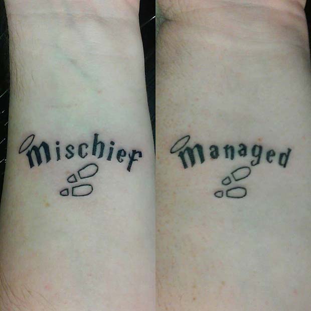 Mischief Managed Tattoos