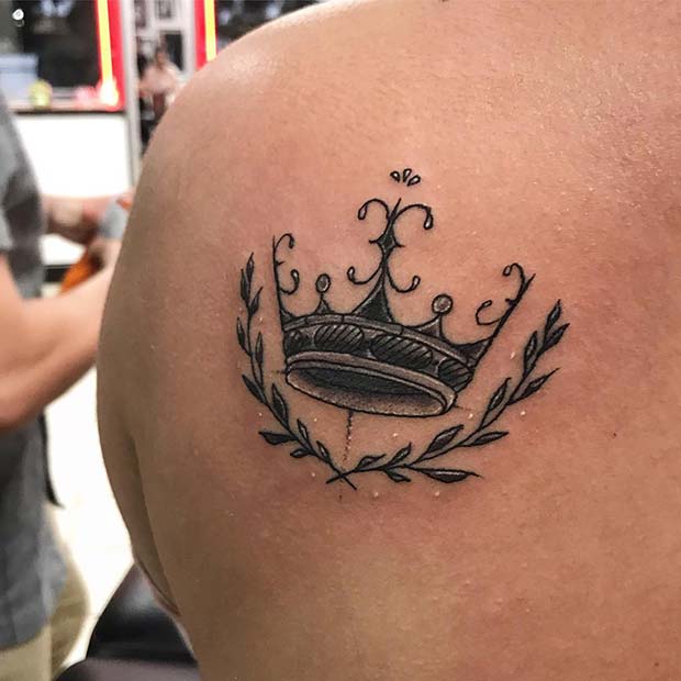 Idée de tatouage de couronne cool