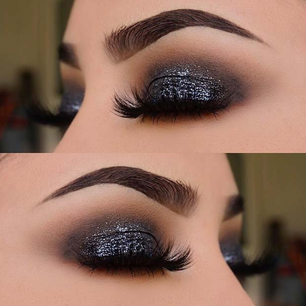 Chic, Dark Glitter Eyes